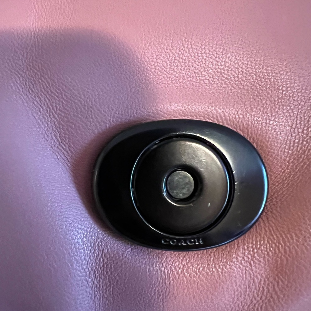 Coach Pink Mini Bag with Signature Logo - Picture 8 of 12